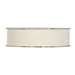 NASTRO DOUBLE VELVET mm25x7mt CREMA