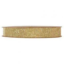 NASTRO MILO mm15x10mt GLITTER ORO