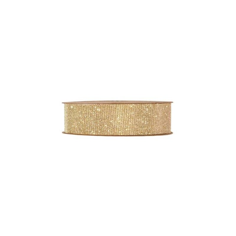 NASTRO MILO mm25x10mt GLITTER ORO