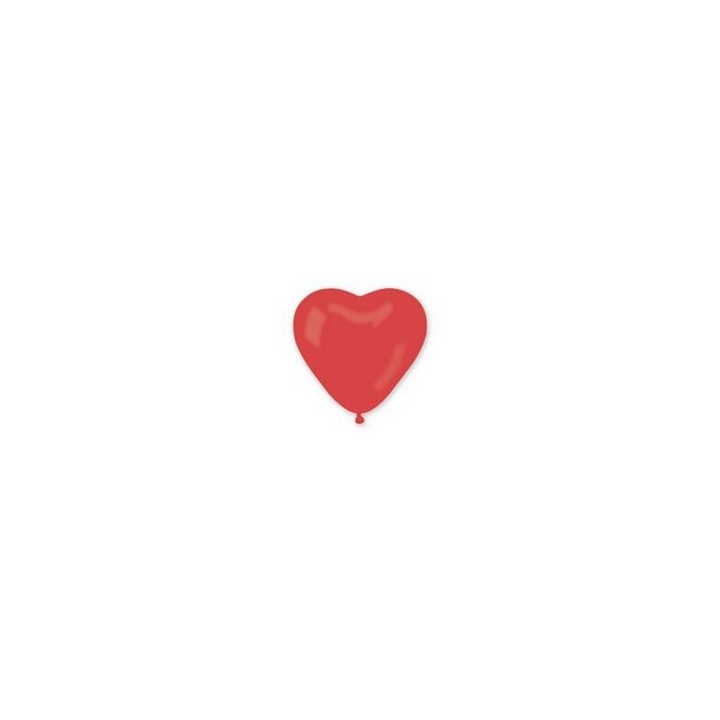 PALLONCINI CUORE 11 28cm ROSSO FUOCO 100pz