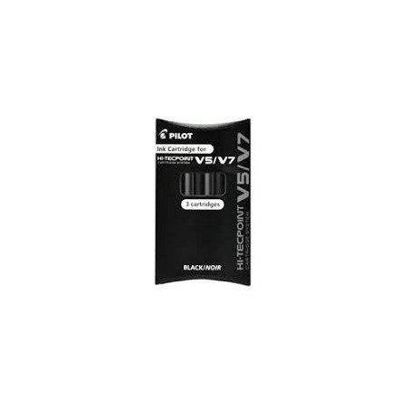 CARTUCCE REFILL PILOT V5 HI-TECPOINT 3PZ NERO