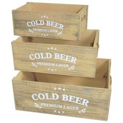 CASSETTA LEGNO COLD BEER 33x23x13cm CASL2342 2/3
