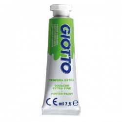 TEMPERA TUBETTO GIOTTO 7,5ML VERDE CINABRO 11
