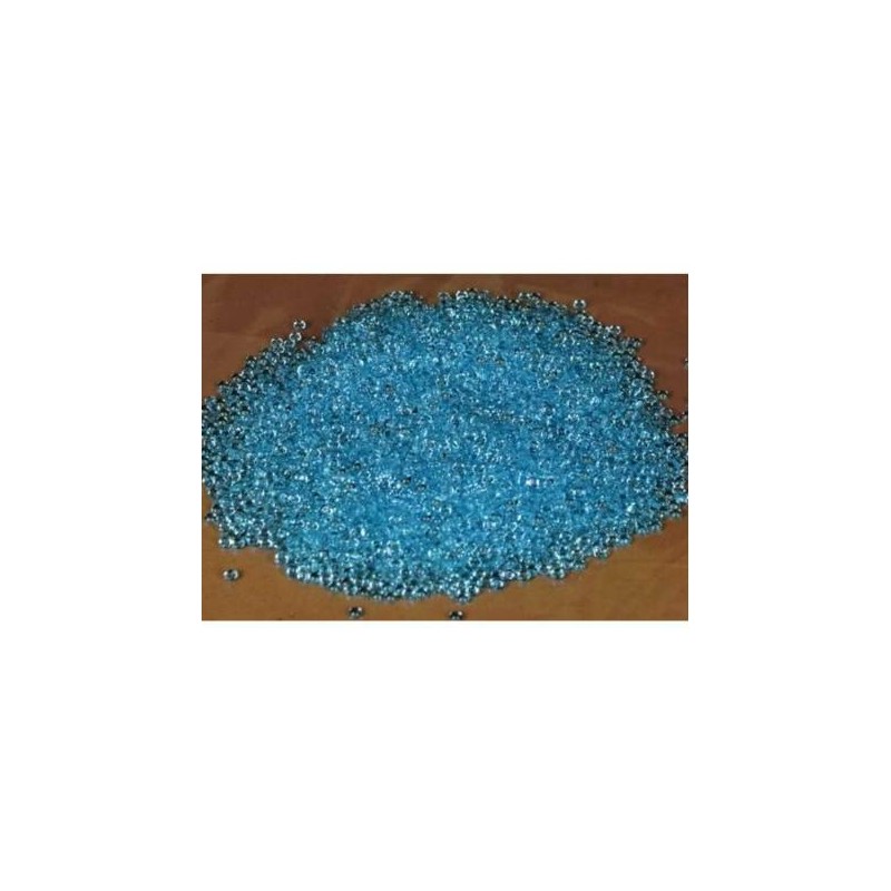 GRANELLA GEMME PICCOLE EFFETTO ACQUA AZZURRO