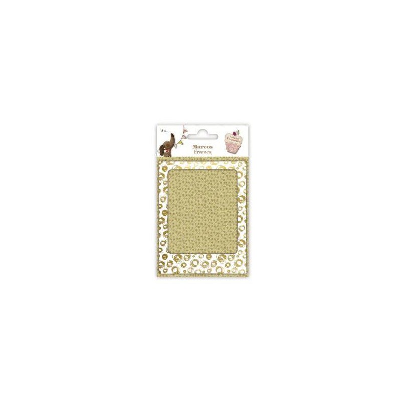 CORNICI IN CARTONCINO GOLD BUSQUETS 8pz