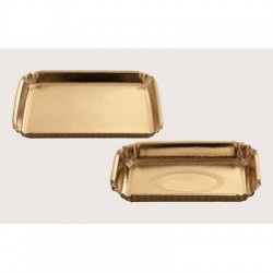VASCHETTA CARTONE ORO 12x20x2,6cm 50pz