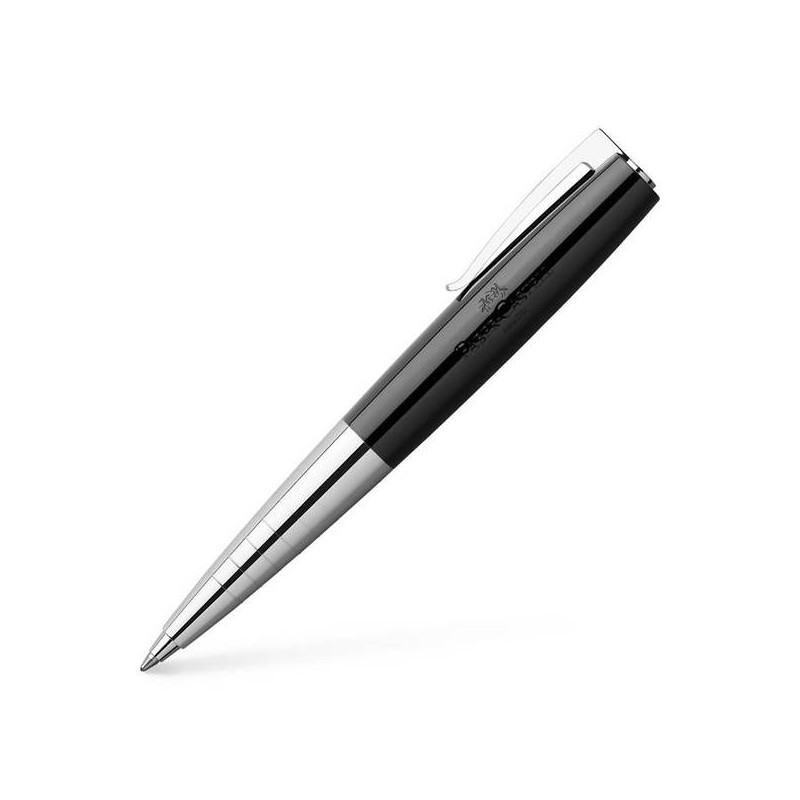 PENNA A SFERA LOOM PIANO RESINA LUCIDA NERA
