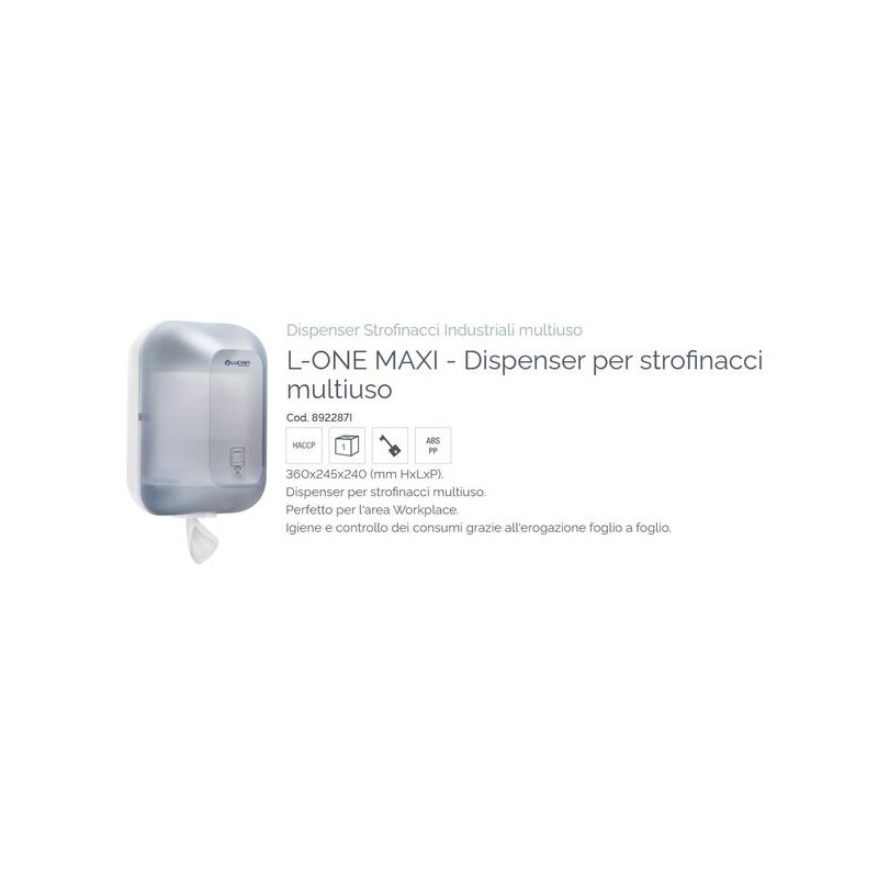 DISPENSER BOBINA LUCART READY L-ONE MAXI