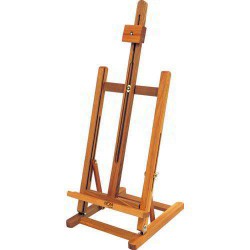CAVALLETTO DA TAVOLO IN LEGNO cm29x34x105H - ALTEZZA UTILE DELLA TELA 60cm