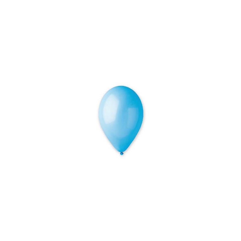 PALLONCINI LATTICE LARGE 12 30cm CELESTE 100pz