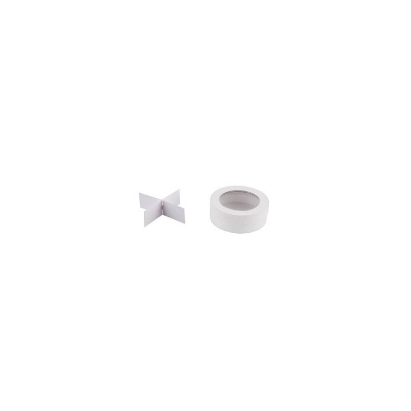 ASTUCCIO TONDO C/PVC ø10 H.4cm 6pz