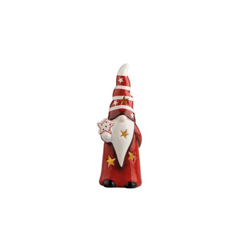 BABBO NATALE SLIM CERAMICA H.18cm