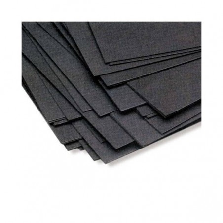 CARTONCINO NERO IN BUSTA 4x11cm 50pz 200gr
