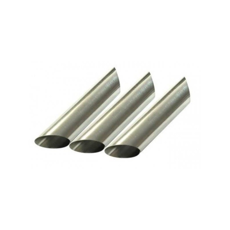 STAMPO FORMA CANNOLI A TUBO 13x2,6cm 3pz