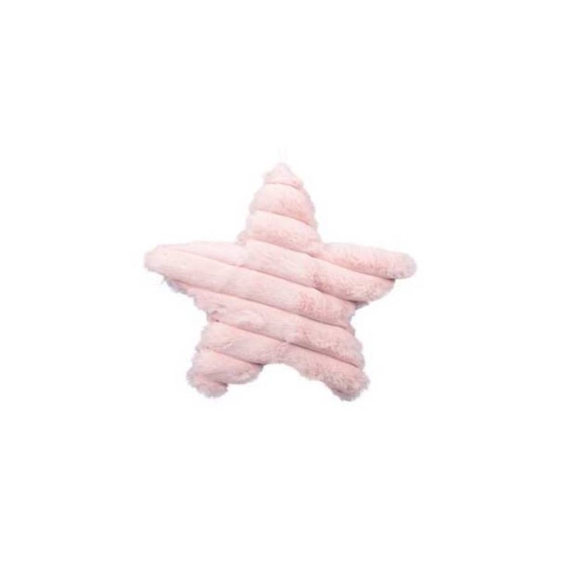 STELLA IN TESSUTO C/GANCIO H.25cm ROSA