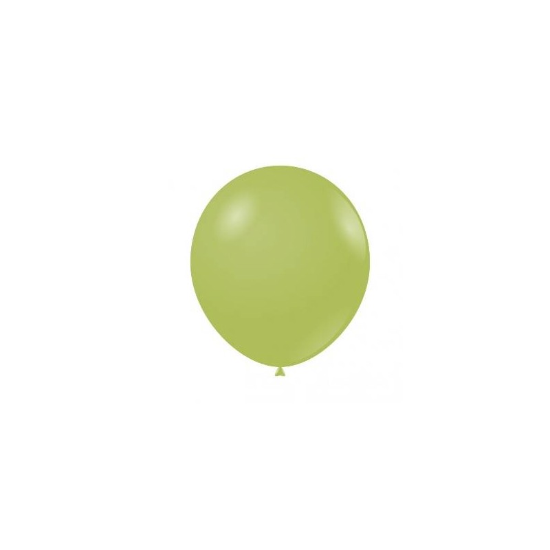 PALLONCINI LATTICE 5 12cm 100pz VERDE OLIVA 98 RC