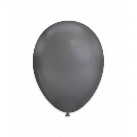 PALLONCINI LATTICE CHROME SPACE GREY 90 13 33cm 50pz
