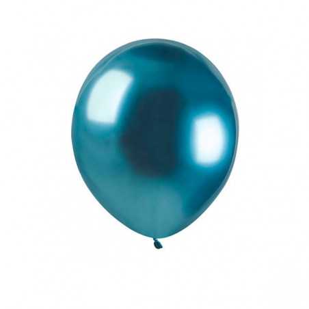 PALLONCINI LATTICE 5 12cm 50pz CELESTE GLOSSY
