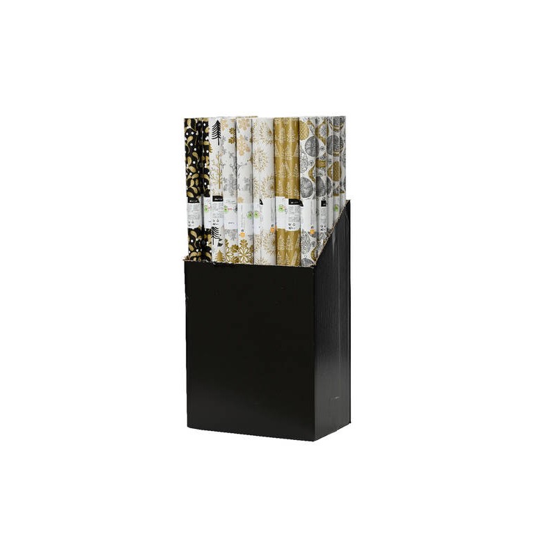 CARTA REGALO NATALIZIA GIFTWRAPPING  6assortimenti H70x200cm 1pz