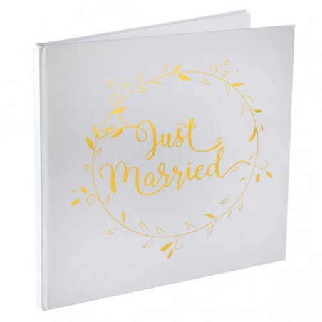 GUESTBOOK MATRIMONIO JUST MARRIED