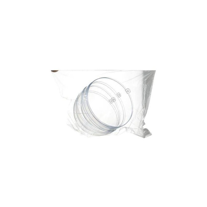 SFERA APRIBILE TRASPARENTE  ø8cm 2pz