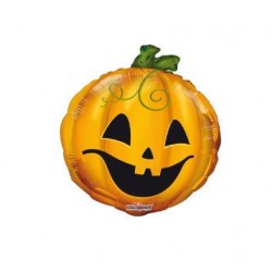 PALLONE MYLAR ZUCCA HALLOWEEN TONDO 18