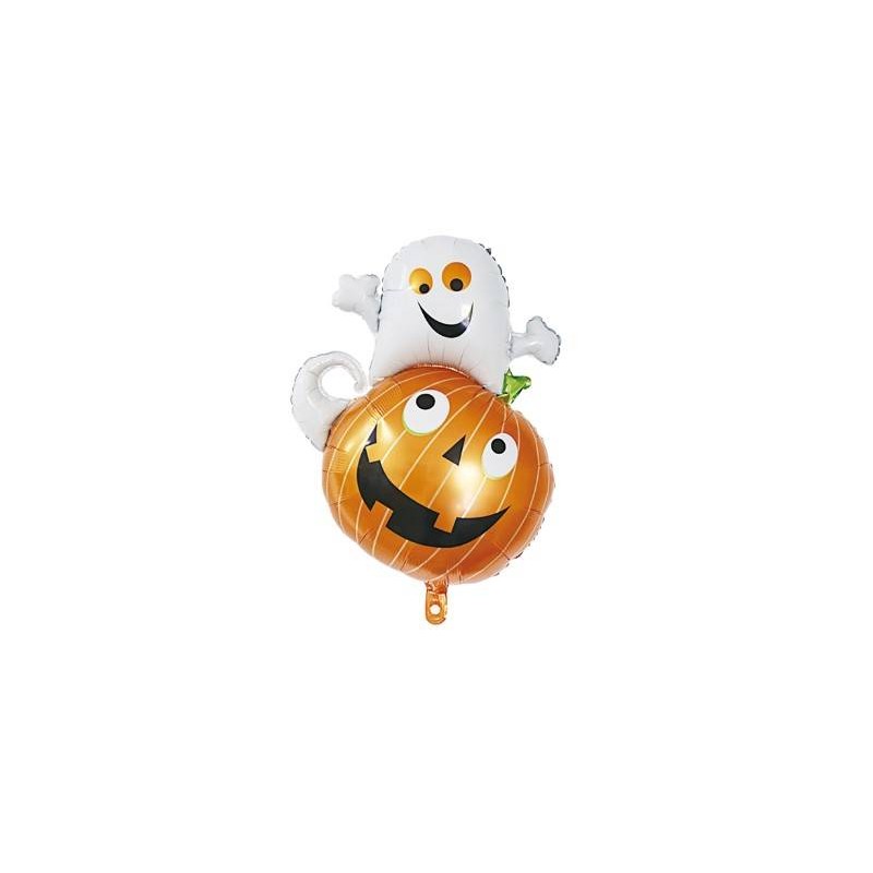 PALLONE MYLAR ZUCCA E FANTASMA SUPER SHAPE 86cm