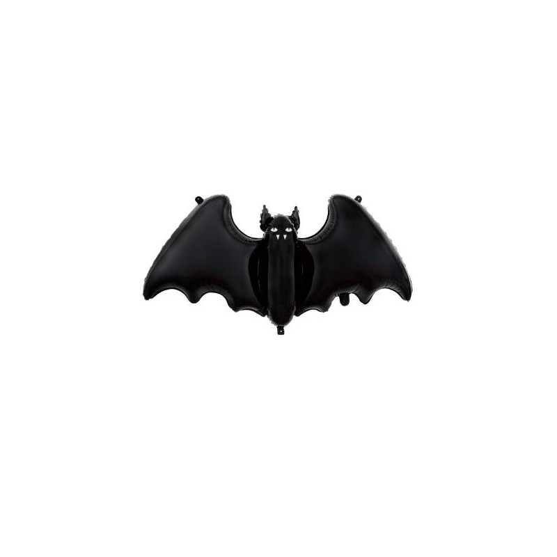 PALLONE MYLAR PIPISTRELLO NERO SUPER SHAPE
