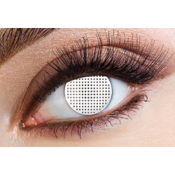 LENTI A CONTATTO GIORNALIERE WHITE MESH