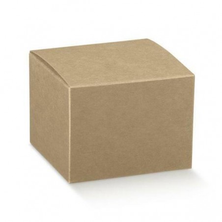 SCATOLA PIEGHEVOLE AVANA LISCIA 8x8x11cm CARTONE 200pz