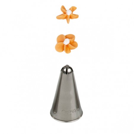 BECCUCCIO INOX DECORA N°224 FIORE