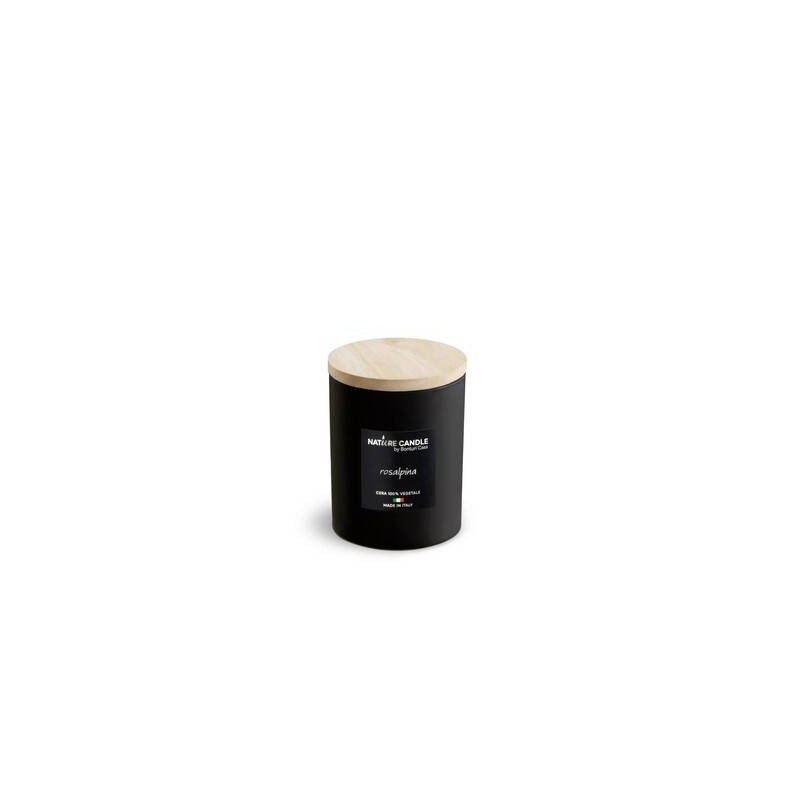 CANDELA PROFUMATA 200gr 100% CERA VEGETALE ROSALPINA
