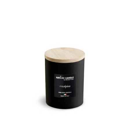 CANDELA PROFUMATA 200gr 100% CERA VEGETALE ROSALPINA