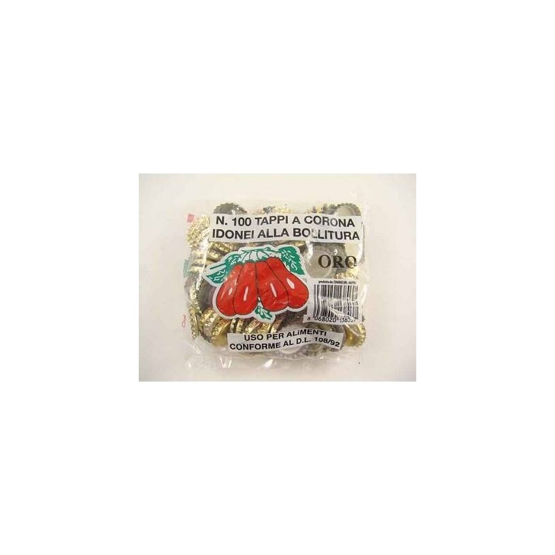 TAPPI CORONA BUSTA 100 PEZZI