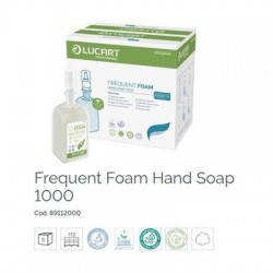 SAPONE PREMIUM FREQUENT FOAM HAND SOAP LUCART IDENTITY 338 6x1000ml