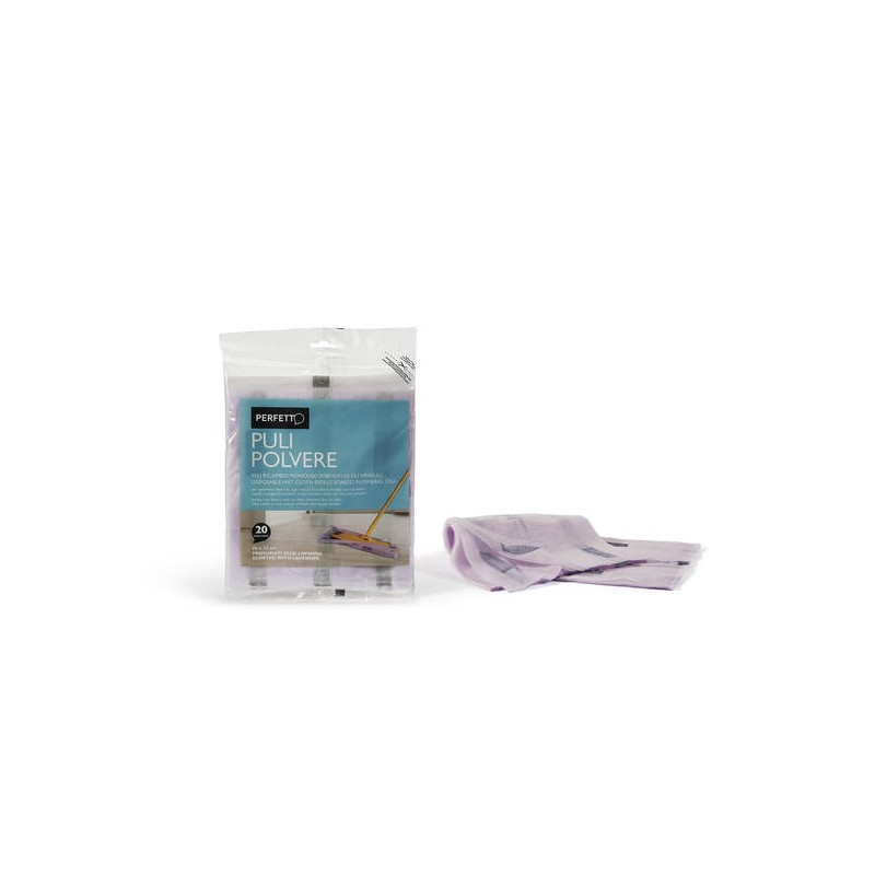 RETINE cm.45X22 IL PULIPOLVERE LAVANDA 20pz