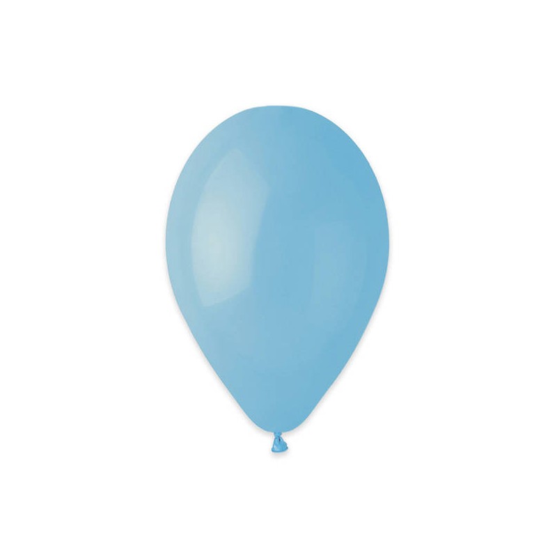 PALLONCINI LATTICE LARGE 12 30cm CELESTE BABY 100pz