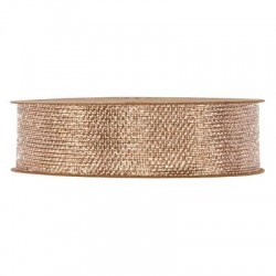 RETE LUREX mm25x15mt ROSE GOLD