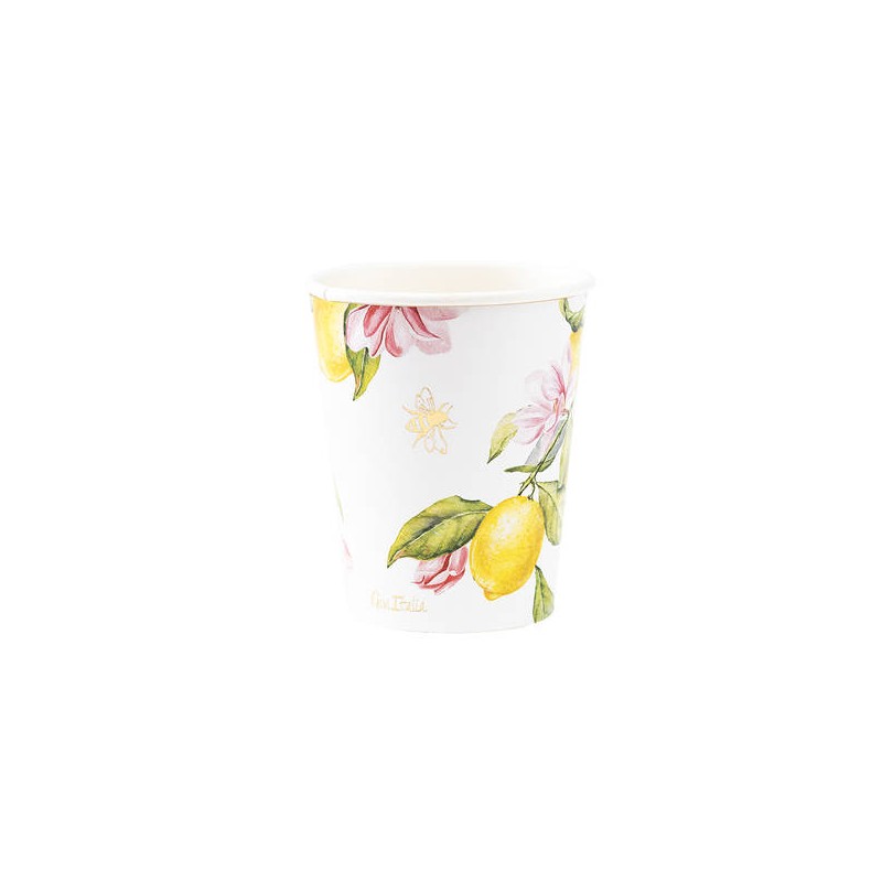 BICCHIERI 250cc LEMONY 8pz