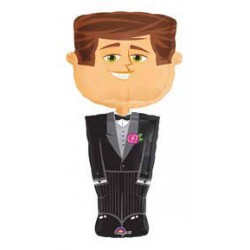 PALLONE MYLAR AIRWALKER SPOSO H.127cm