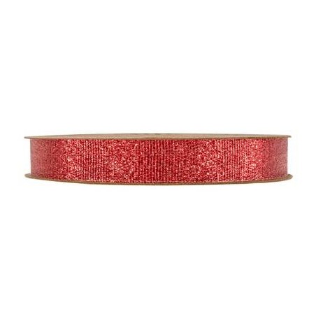 NASTRO HALO LUREX mm15x15mt ROSSO