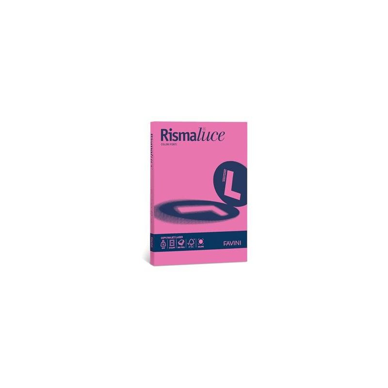 CARTA A4 90gr RISMA COLOR 100fg CICLAMINO 58