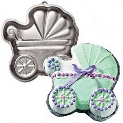 TEGLIA TORTA CARROZZINA 26x25,5x5cm