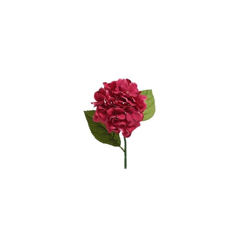 FIORE ORTENSIA ROSA PLASTICA H.66cm 1pz