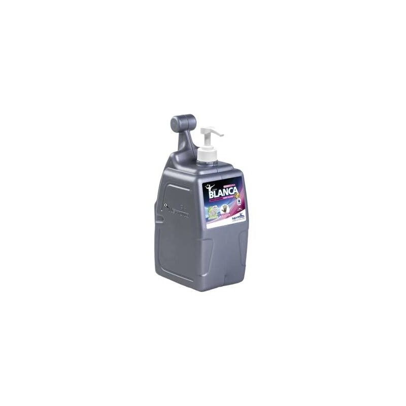 CREMA LAVAMANI CON ABRASIVO MINERALE BLANCA 5lt C/DOSATORE NETTUNO