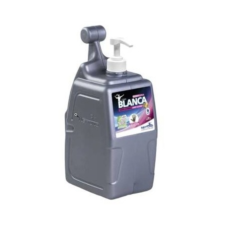CREMA LAVAMANI CON ABRASIVO MINERALE BLANCA 5lt C/DOSATORE NETTUNO