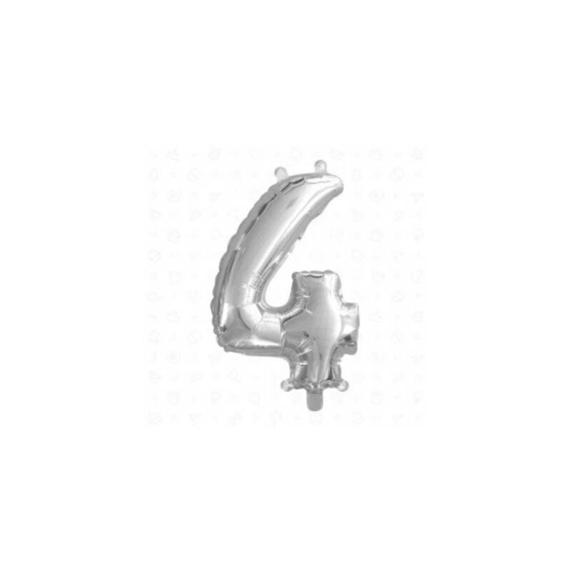 PALLONE MYLAR N°4 40cm SILVER