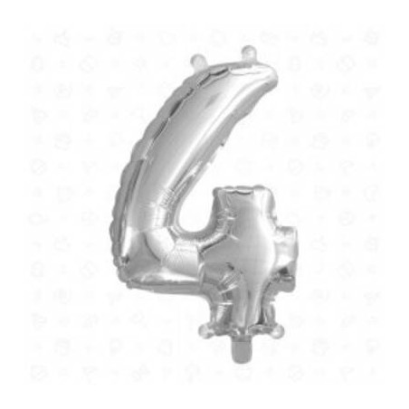 PALLONE MYLAR N°4 40cm SILVER
