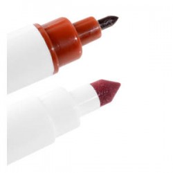 PENNARELLO ALIMENTARE DOPPIA PUNTA MARRONE