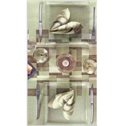 COPRIMACCHIA 100x100 AIRLAID PLUS 25pz KUADRA VERDE